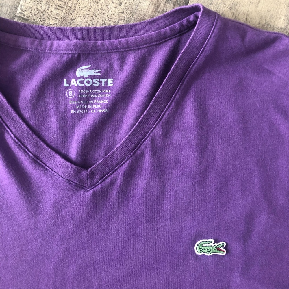 MENS LACOSTE V Neck